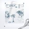 Mid Century Retro Summer Mcm Palm Springs Toile Road Trip Americana Desert Sun Home Trees Cactus Beverly Hills Modern Vintage Blue Faux Texture Custom Printed Fabric by Spoonflower Various Fabrics by the Yard or Fat Quarter